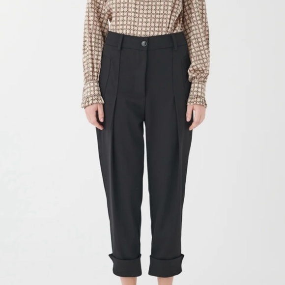 DEA KUDIBAL cargo size small trouser Dress pants Classic Black Women's Pants - Picture 1 of 12